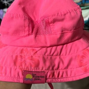 Kids sun protection zone hat